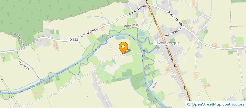 localisation de l'entreprise DEMAGALE  SAINT-VENANT