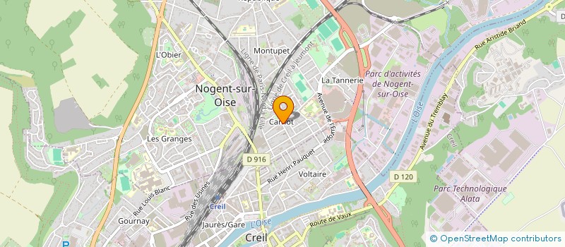 localisation de l'entreprise DEMAGNEZ  NOGENT-SUR-OISE