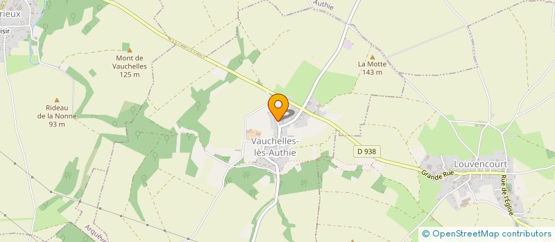 localisation de l'entreprise DEMAILLY  VAUCHELLES-LES-AUTHIE