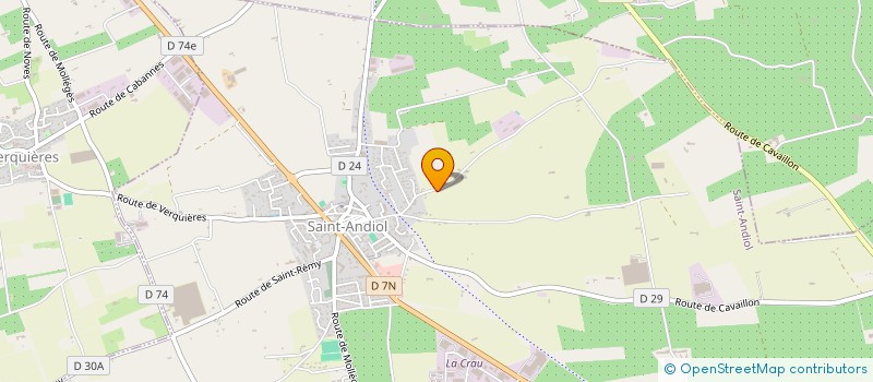 localisation de l'entreprise DEMAILLY  SAINT-ANDIOL