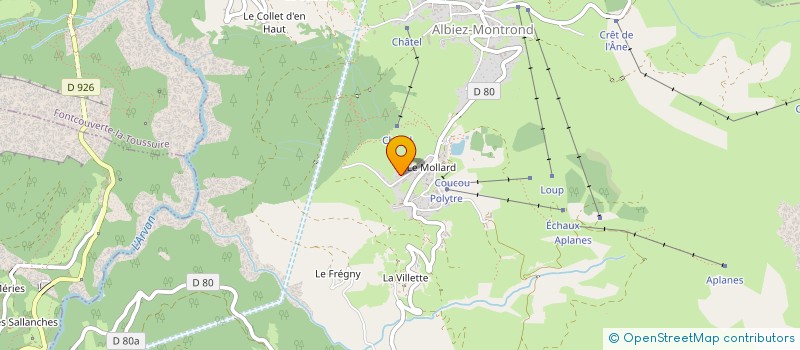 localisation de l'entreprise DEMAILLY ET ANTHYME  ALBIEZ-MONTROND