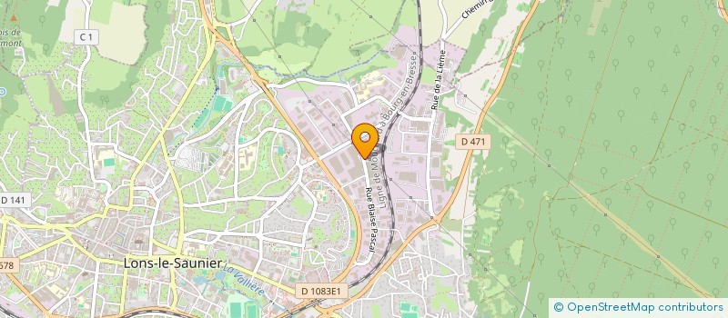 localisation de l'entreprise DEMAIN  LONS-LE-SAUNIER