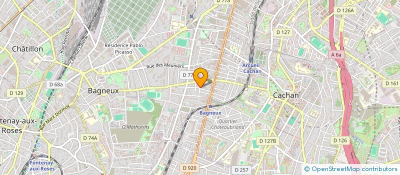 localisation de l'entreprise DEMAIN à BAGNEUX