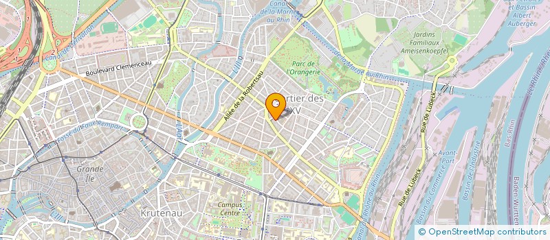 localisation de l'entreprise DEMAIN à STRASBOURG