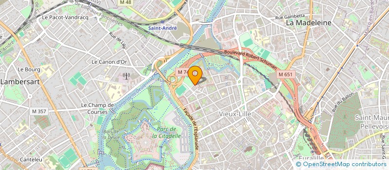 localisation de l'entreprise DEMAIN à LILLE