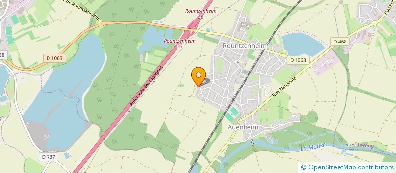 localisation de l'entreprise DEMAIN AUTREMENT  ROUNTZENHEIM-AUENHEIM