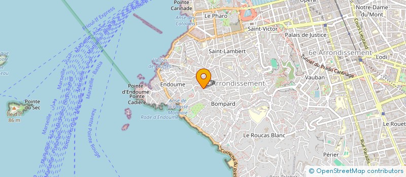 localisation de l'entreprise DEMAIN C'EST LOIN à MARSEILLE