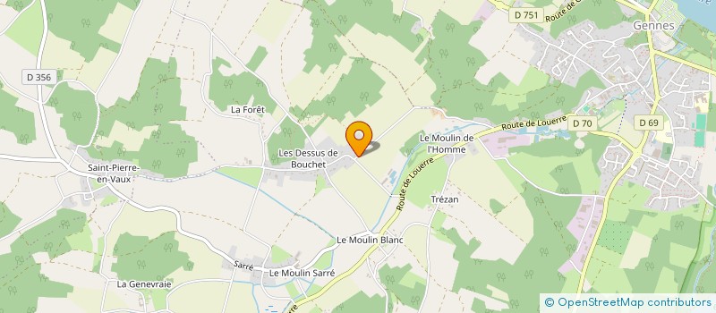 localisation de l'entreprise DEMAIN C'EST TOI ! à GENNES-VAL-DE-LOIRE