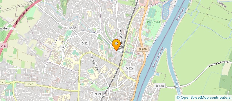 localisation de l'entreprise DEMAIN C RELACHE PRODUCTION à MACON