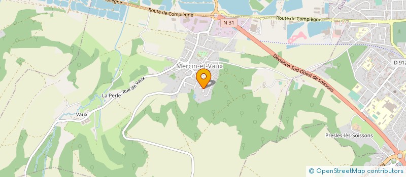 localisation de l'entreprise DEMAIN DES L AUBE  MERCIN-ET-VAUX