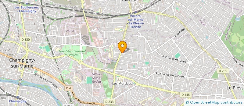 localisation de l'entreprise DEMAIN EN ACTION à CHAMPIGNY-SUR-MARNE