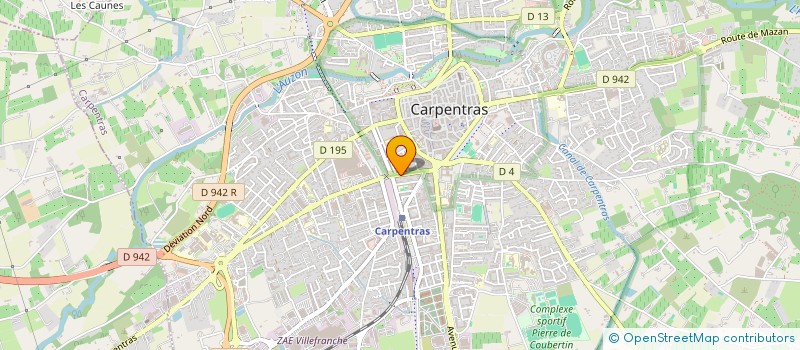 localisation de l'entreprise DEMAIN EN MAINS  CARPENTRAS