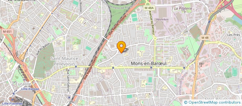 localisation de l'entreprise DEMAIN IL PLEUT  MONS-EN-BARUL