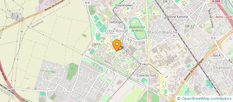 localisation de l'entreprise DEMAIN L'AFRIQUE  REIMS