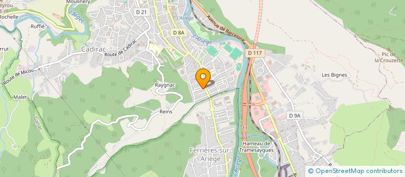 localisation de l'entreprise DEMAIN LA VIE à FOIX