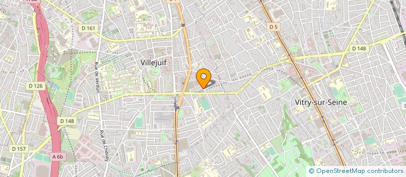 localisation de l'entreprise DEMAIN LE PRINTEMPS à VILLEJUIF