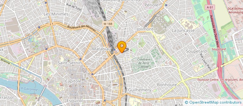 localisation de l'entreprise DEMAIN LES FLAMMES à TOULOUSE