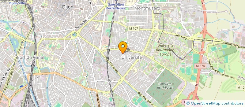 localisation de l'entreprise DEMAIN MEDIAS  DIJON