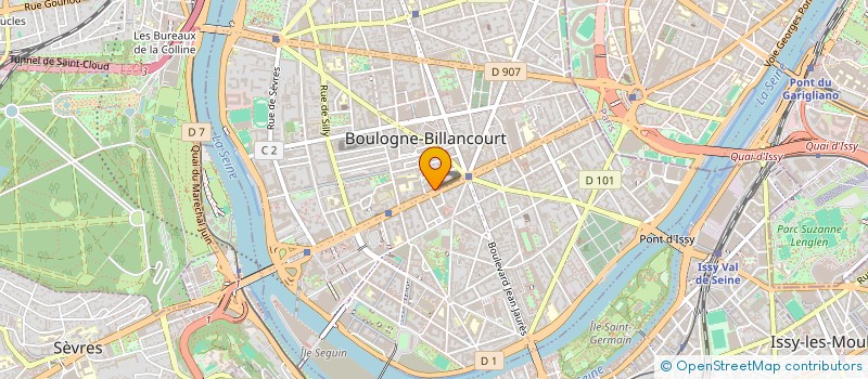 localisation de l'entreprise DEMAIN MIEUX QU HIER à BOULOGNE-BILLANCOURT