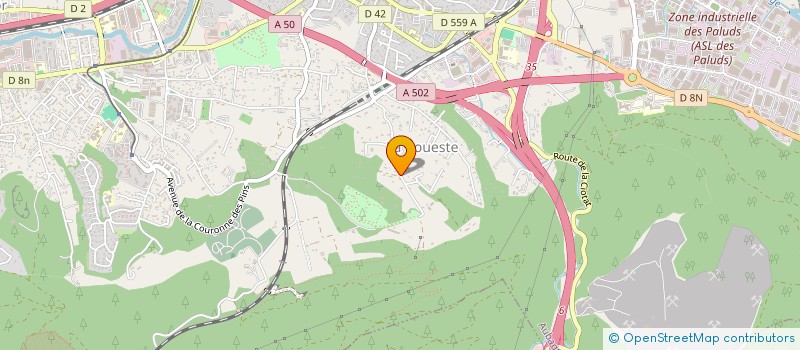 localisation de l'entreprise DEMAIN NOTRE AVENIR à AUBAGNE