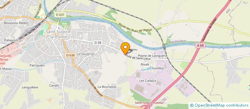 localisation de l'entreprise DEMAIN SANS DECHETS à SAINT-SULPICE-LA-POINTE
