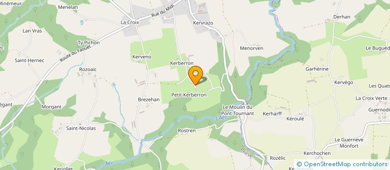 localisation de l'entreprise DEMAIN SUR LA TERRE  PRIZIAC