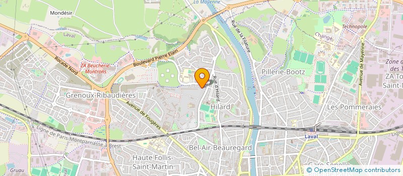 localisation de l'entreprise DEMAIN VALORISATION MAYENNE à LAVAL