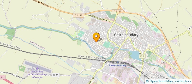 localisation de l'entreprise DEMAISEYM à CASTELNAUDARY