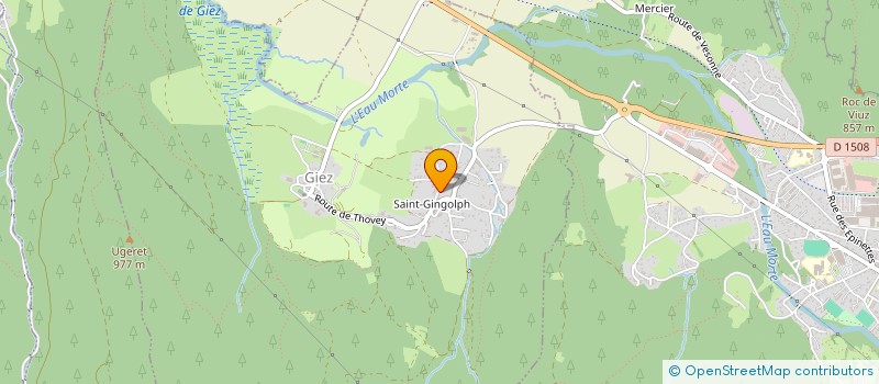 localisation de l'entreprise DEMAISON  GIEZ