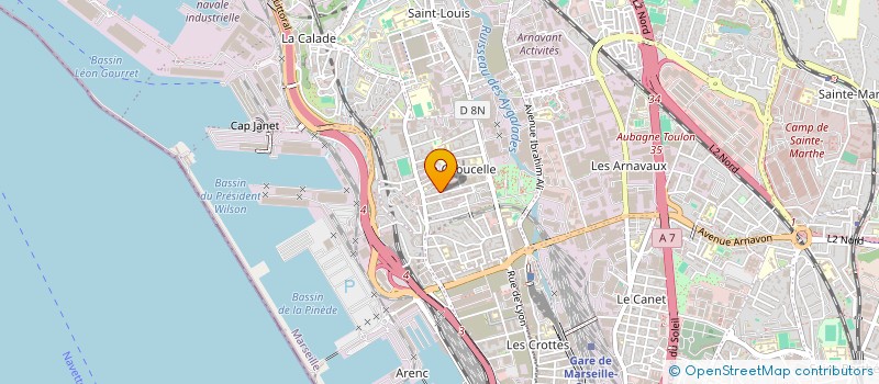 localisation de l'entreprise DEMAJO à MARSEILLE