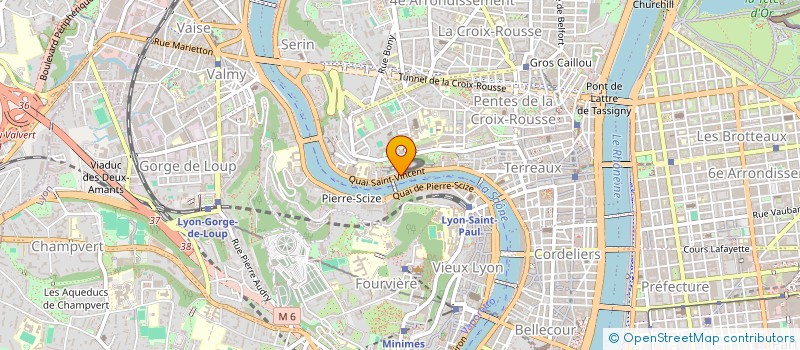 localisation de l'entreprise DEMAL DENISE à LYON