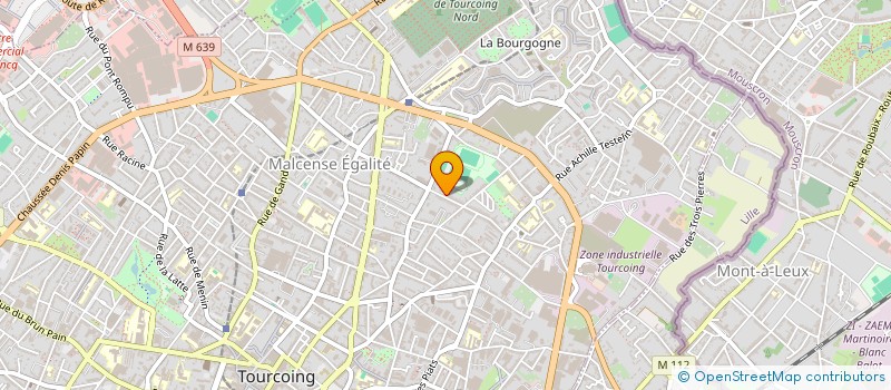 localisation de l'entreprise DEMANGHON ANNICK  TOURCOING