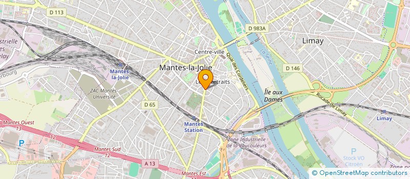 localisation de l'entreprise DEMANTES  MANTES-LA-JOLIE