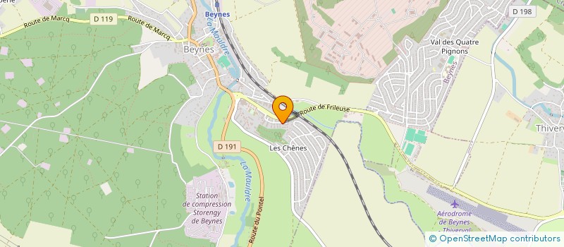 localisation de l'entreprise DEMANUT à BEYNES