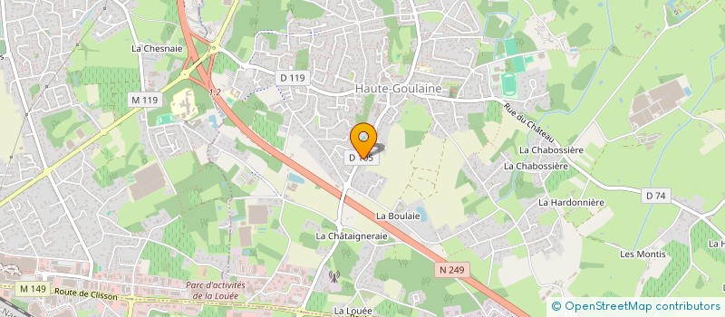 localisation de l'entreprise DEMANYCO à BASSE-GOULAINE