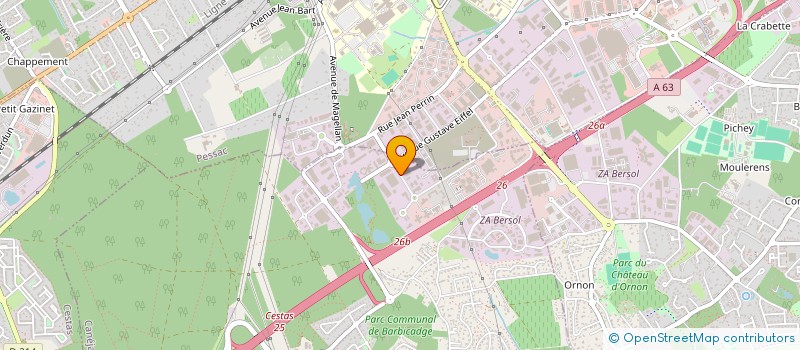 localisation de l'entreprise DEMAQUITAINE à CANEJAN