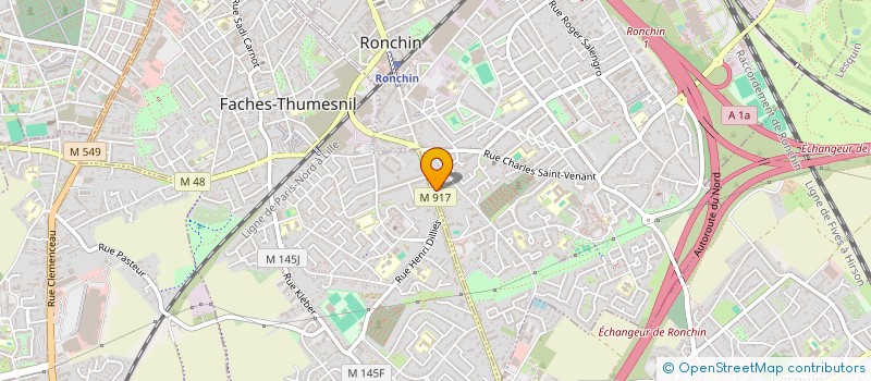 localisation de l'entreprise DEMAR  RONCHIN