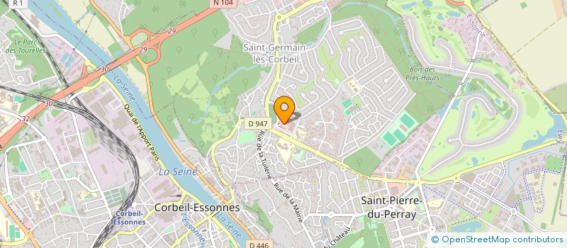 localisation de l'entreprise DEMARA  SAINT-GERMAIN-LES-CORBEIL