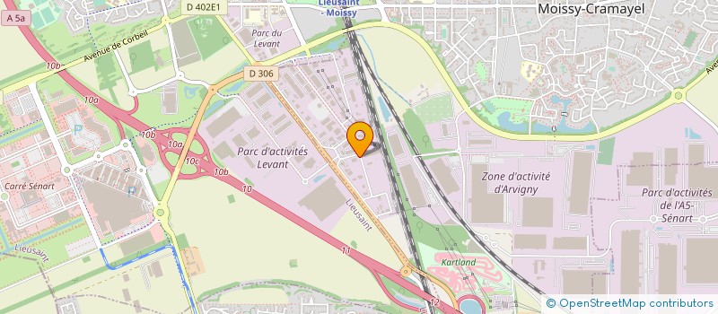 localisation de l'entreprise DEMARAIS à MOISSY-CRAMAYEL