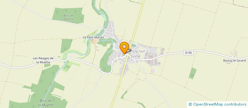 localisation de l'entreprise DEMARCHES ADMINISTRATIVES TOUTES AUTOMOBILES CARS SERVICES à AUTRUY-SUR-JUINE