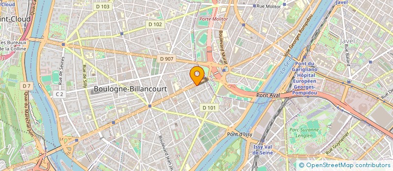 localisation de l'entreprise DEMARCO à BOULOGNE-BILLANCOURT