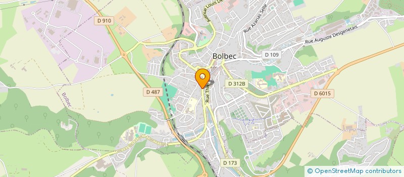 localisation de l'entreprise DEMARE CHRISTELLE à BOLBEC