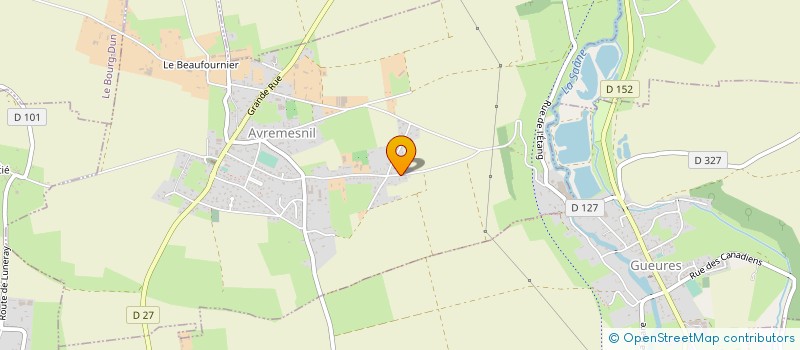 localisation de l'entreprise DEMARE LUC  AVREMESNIL