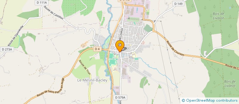 localisation de l'entreprise DEMAREST  SAINT-PIERRE-EN-AUGE