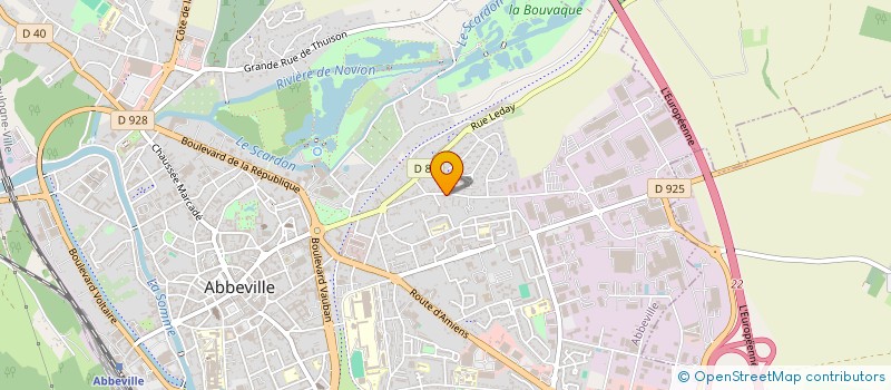 localisation de l'entreprise DEMAREST FAMILY  ABBEVILLE