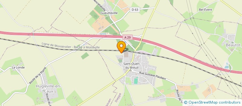 localisation de l'entreprise DEMAREST PERE ET FILS  SAINT-OUEN-DU-BREUIL