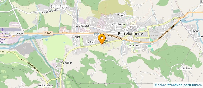 localisation de l'entreprise DEMARIA à BARCELONNETTE