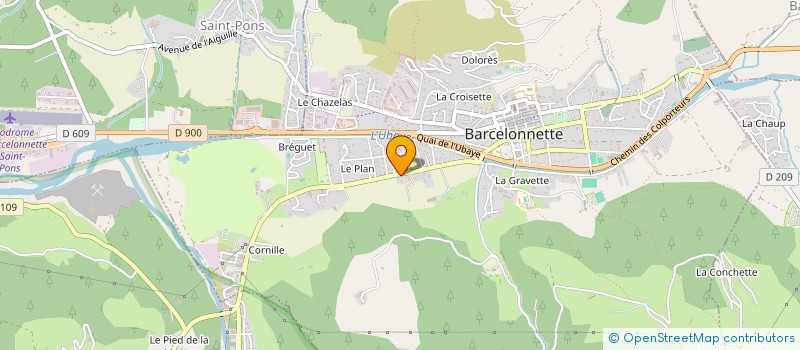 localisation de l'entreprise DEMARIA DRYGAS à BARCELONNETTE