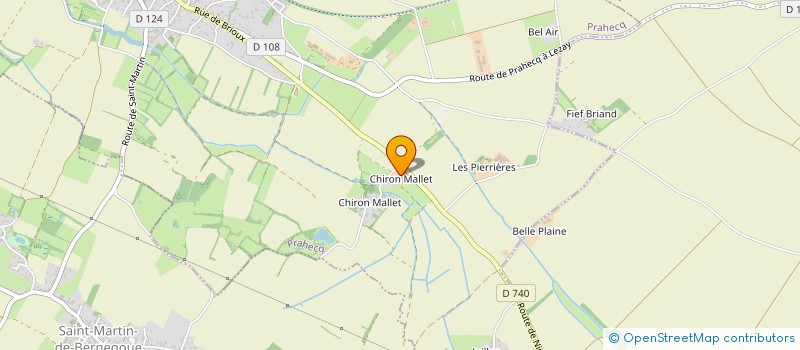 localisation de l'entreprise DEMARLE ET COT  PRAHECQ