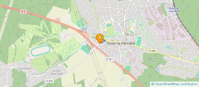 localisation de l'entreprise DEMARNE à OZOIR-LA-FERRIERE